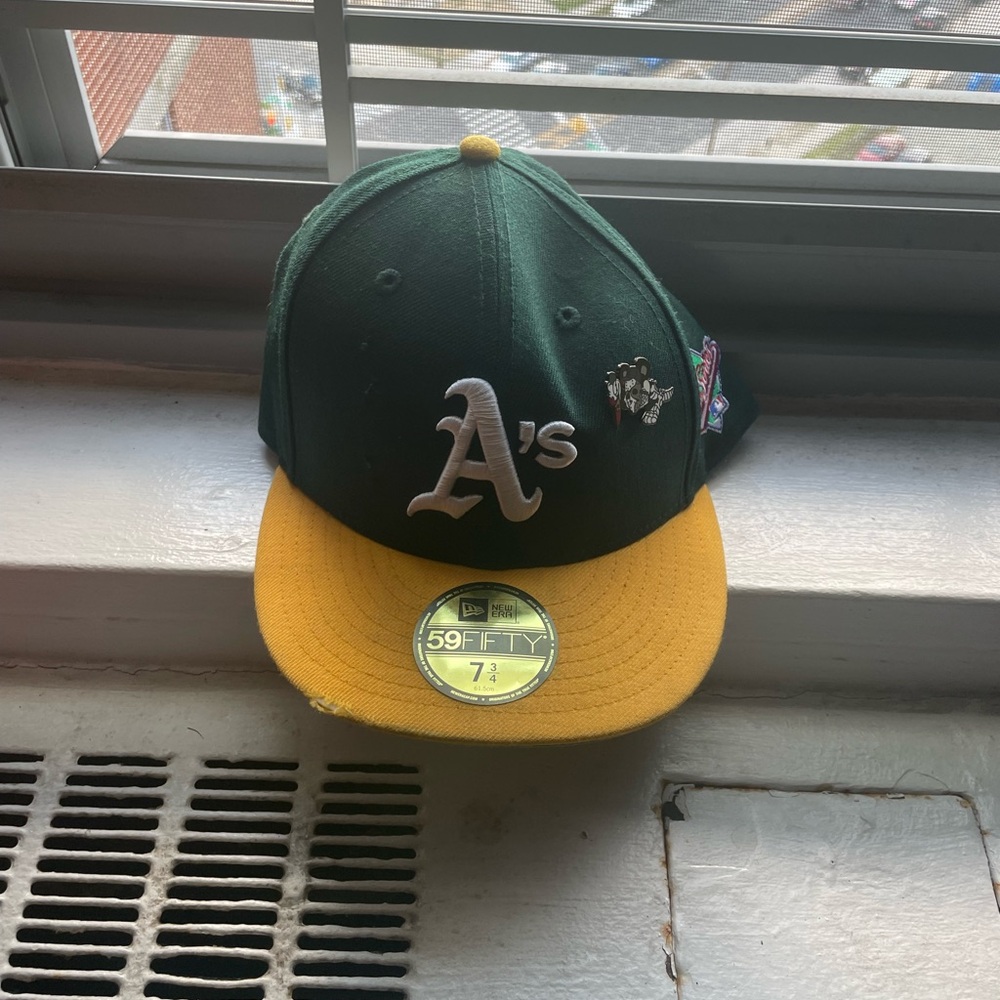 Base ball hat.